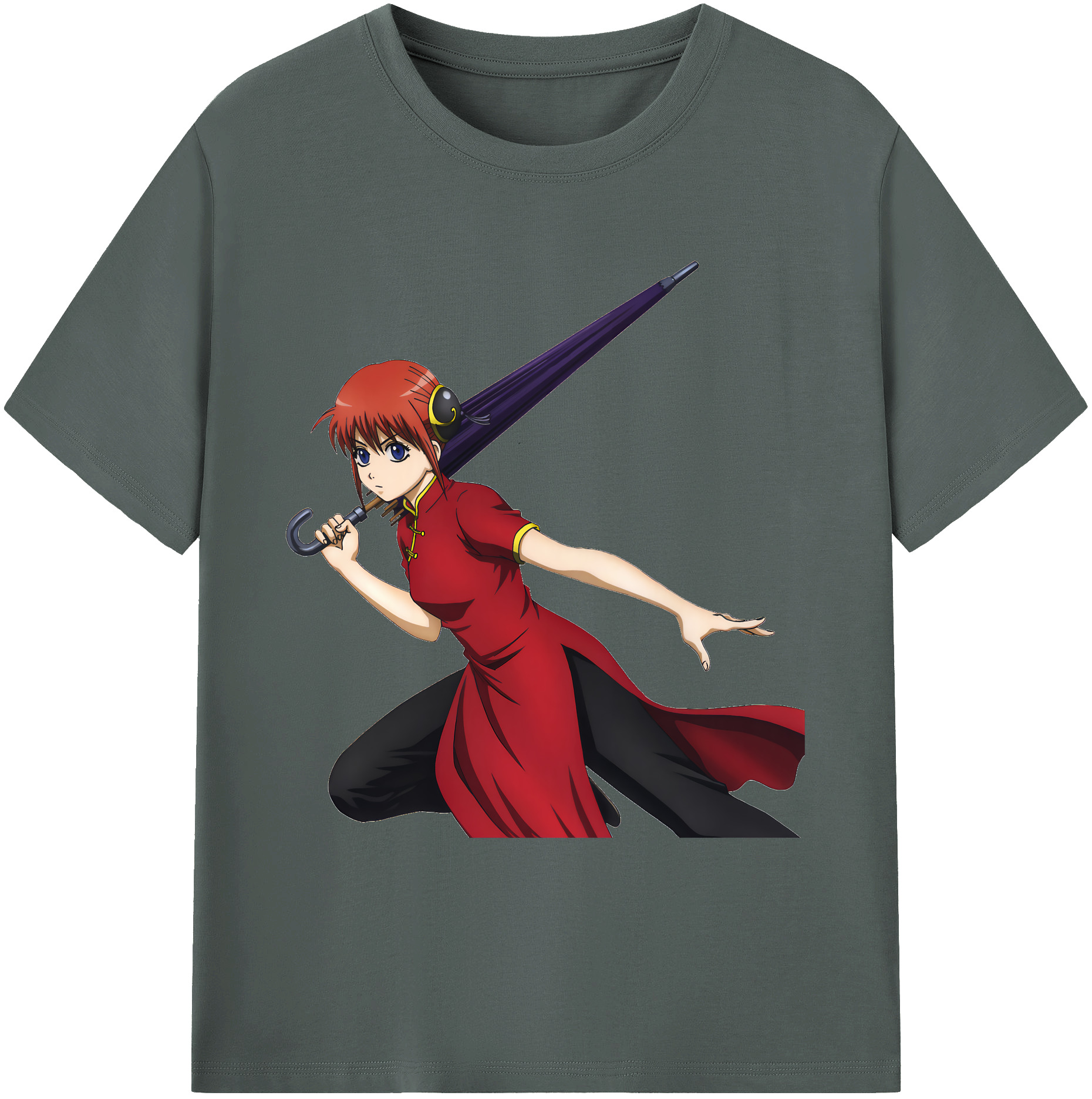 （画像用） ぎんたま 坂田銀時（さかたぎんとき） 神楽 志村新八（しむら しんぱち） GINTAMA Sakata Gintoki Kagura Shimura Shinpachi 綿100％ メンズ半袖Tシャツ｜肌触りやわらか＆通気性